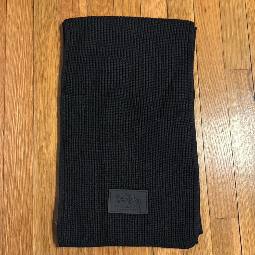 Black Coach scarf